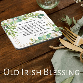 Old Irish Sessing & Wedding Greenery 2 Getränkeuntersetzer