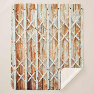 Old iron door panels are rusted. abstract,antique, sherpadecke