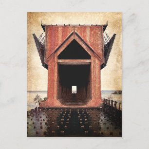 Old Iron Ore Dock Postkarte
