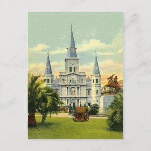 Old Jackson Square Postkarte