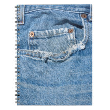 Old Jeans Notebook (80 B&W-Seiten)