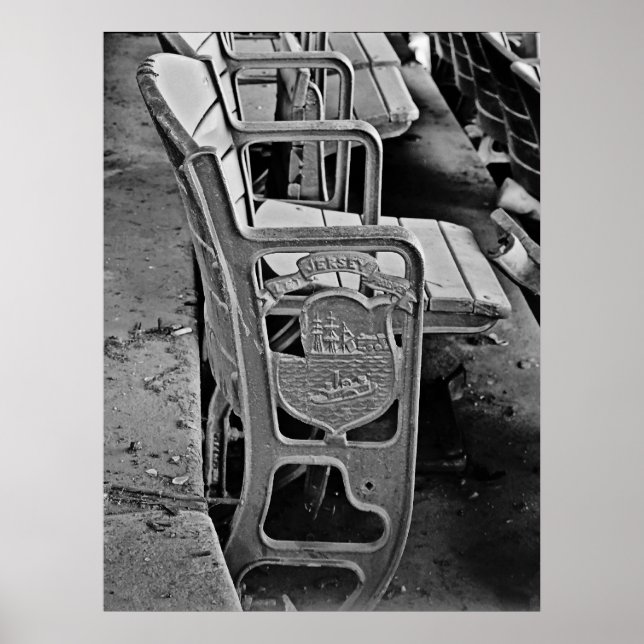 Old Jersey City: Roosevelt Stadium Poster (Vorne)