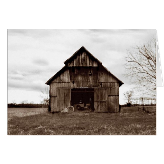 Old Kentucky Tobacco Barn (Vorderseite (Horizontal))