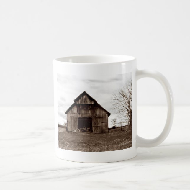 Old Kentucky Tobacco Barn Tasse (Rechts)
