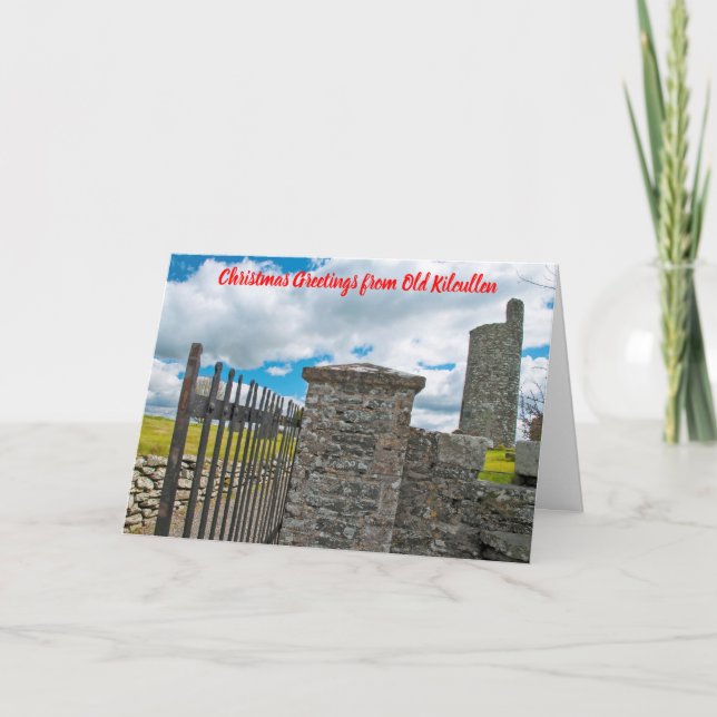 Old Kilcullen Weihnachtskarte Karte (Vorderseite)