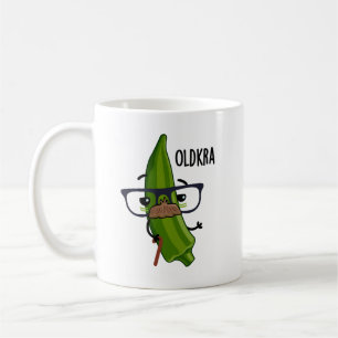 Old-kra Funny Okra Pun Kaffeetasse