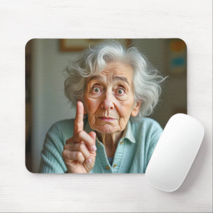 Old Lady Mousepad