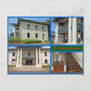 Old Lahaina Courthouse Postkarte