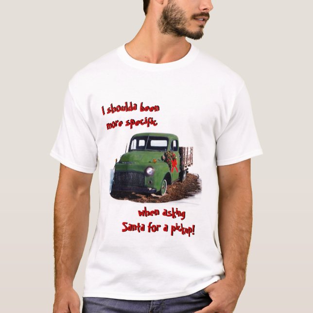 Old Lieferwagen Truck Tee Shirt (Vorderseite)