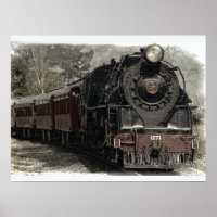 Old Locomotive Steam Motor