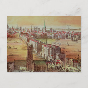 Old London Bridge Postkarte