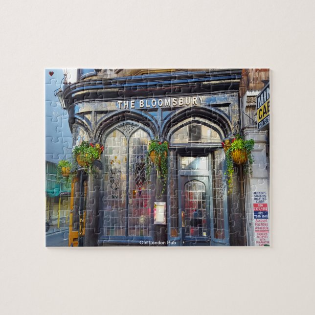 Old London Pub Puzzle (Horizontal)