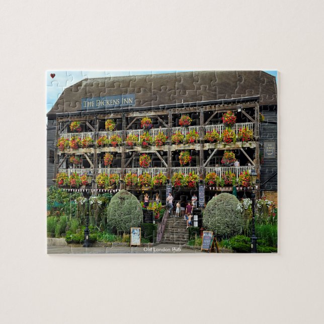 Old London Pub Puzzle (Horizontal)