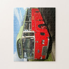Old Macbraynes Bus auf der Insel Bute Jigsaw Puzz Puzzle