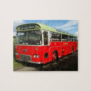 Old Macbraynes Bus auf der Insel Bute Puzzle