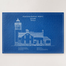 Old Mackinac Point Light - Michigan - AD Puzzle