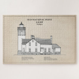 Old Mackinac Point Light - Michigan - SBD Puzzle
