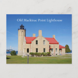 Old Mackinac Point Lighthouse Postkarte