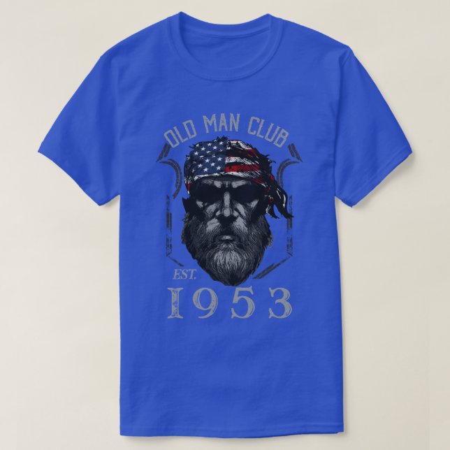 Old Man Club EST 1953 T-Shirt (Design vorne)