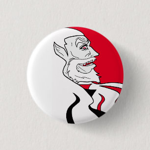 Old Man Dracula Button