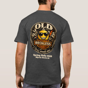 Old Man Harley Tee Myrtle Beach Bike Week