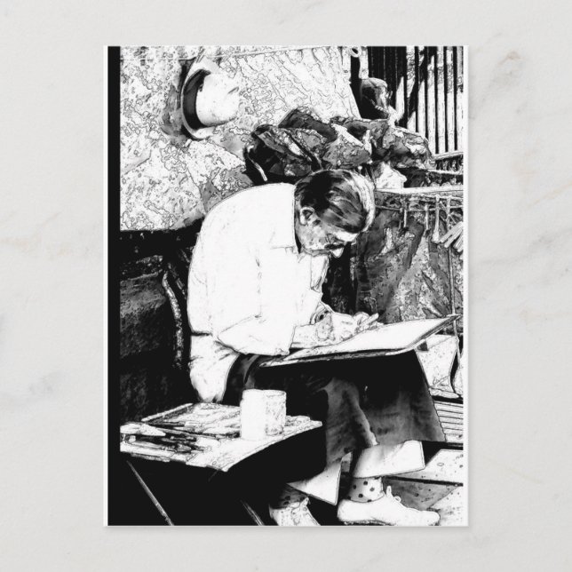 Old Man Nawlins Postkarte (Vorderseite)