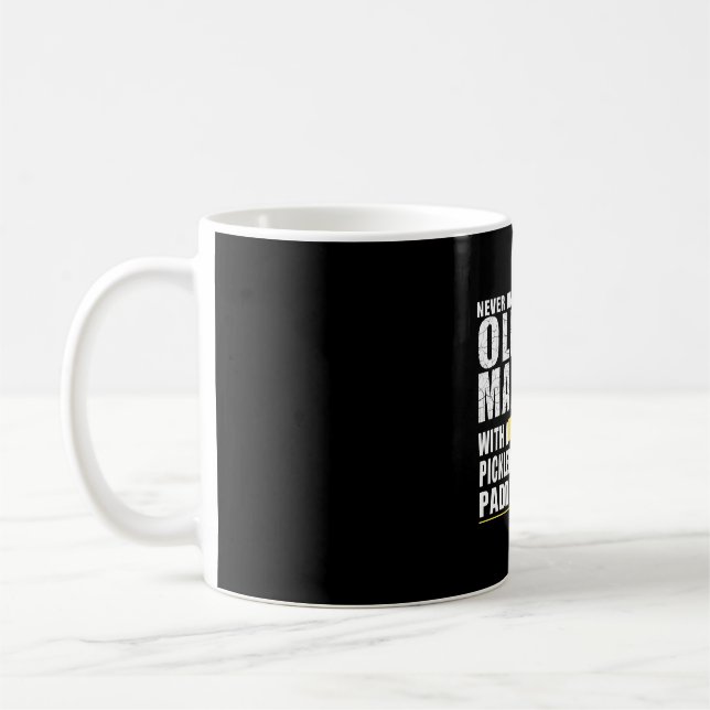 Old Man Pickleball Kaffeetasse (Links)
