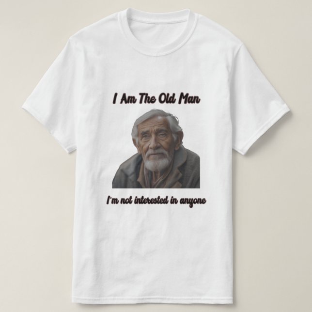Old Man T-Shirt (Design vorne)