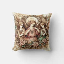 Old Master Style Angels Art Throw Kissen