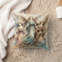 Old Master Style Angels Art Throw Kissen