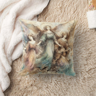 Old Master Style Angels Art Throw Kissen