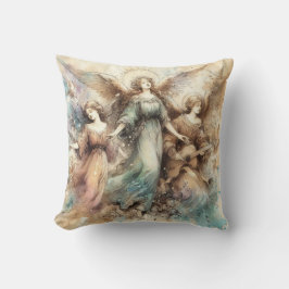 Old Master Style Angels Art Throw Kissen