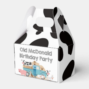 Old McDonald Farm Geburtstagsfeier Geschenkschachtel