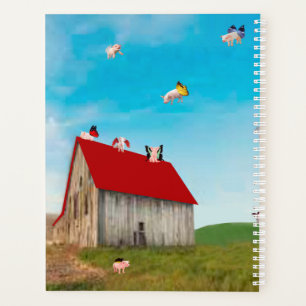 Old McDonald's Farm Spiral Notebook Planer