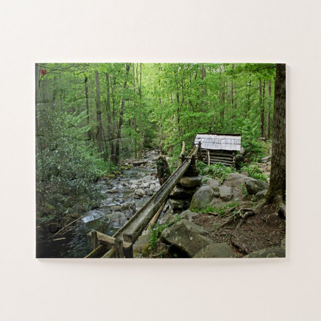 Old Mill Gatlinburg Tennessee Puzzle (Horizontal)