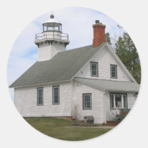Old Mission Point Light, MI-Aufkleber