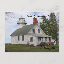 Old Mission Point Light, MI Postkarten