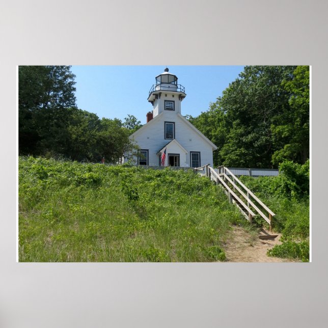Old Mission Point Lighthouse Poster (Vorne)