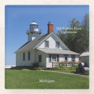 Old Mission Point Lighthouse Untersetzer
