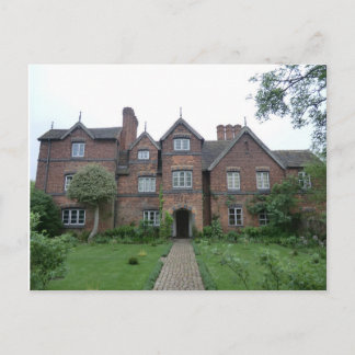 Old Moseley Hall 17. Jahrhundert Englisch Bauernho Postkarte