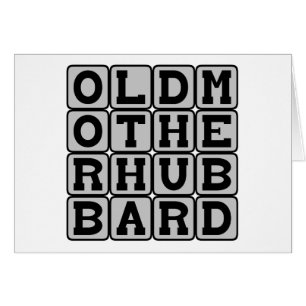 Old Mother Hubbard, Kinderreim-Lady