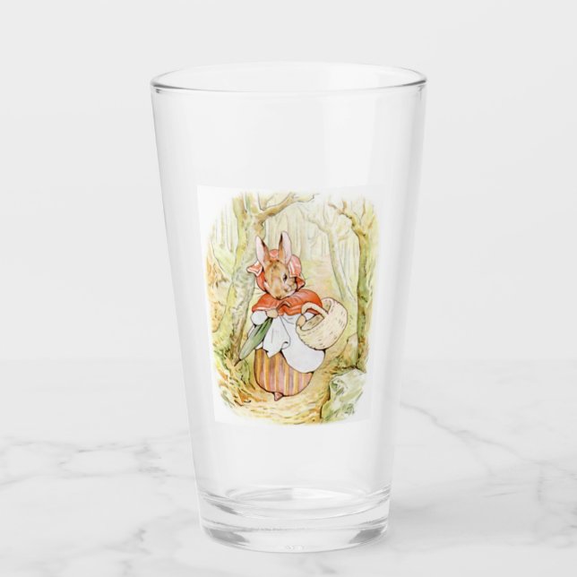 Old Mrs Rabbit (Little Red Riding Hood) (B Potter) Glas (Vorderseite)