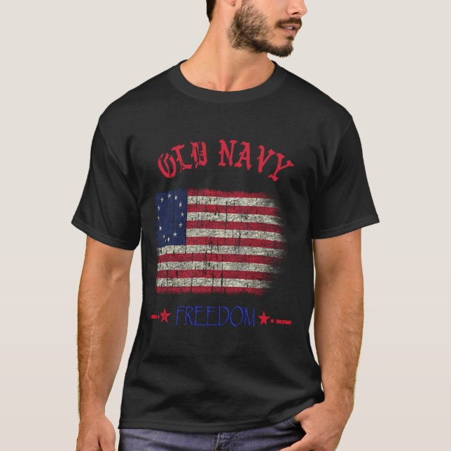 Old Navy Flag 2021 - 4. Juli T-Shirt (Vorderseite)