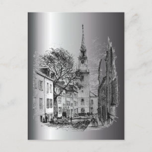 Old North Church Postkarte