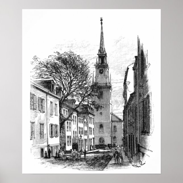 Old North Church Print Poster (Vorne)