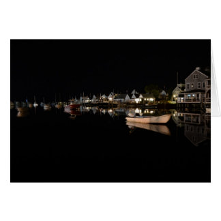 Old North Wharf bei Night Card