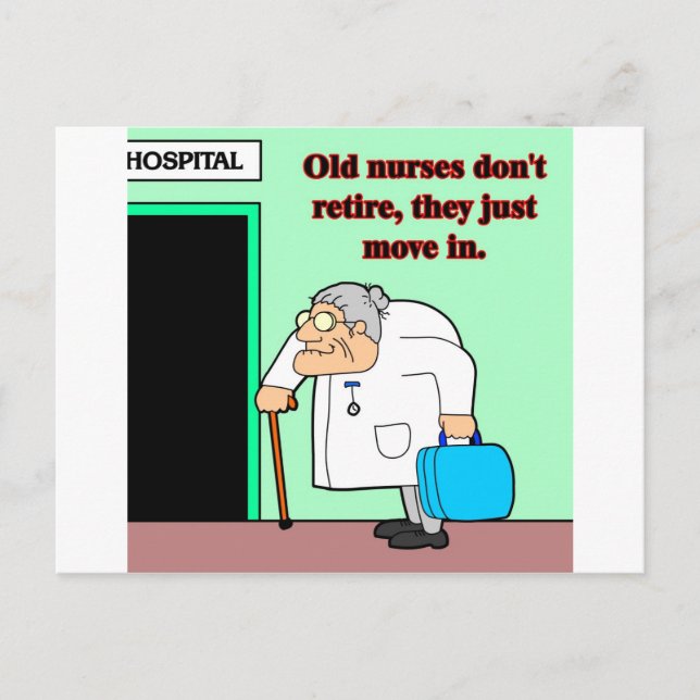 Old Nurses Postkarte (Vorderseite)
