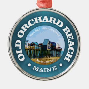 Old Orchard Beach (C) Ornament Aus Metall