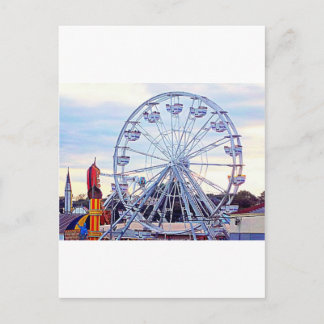 Old Orchard Beach Ferris Wheel New England Postkarte