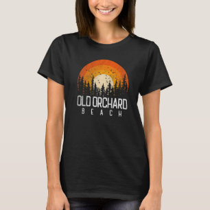 Old Orchard Beach Maine ME Retro Vintager 80er 90e T-Shirt